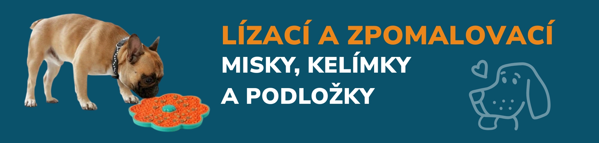 PRO PSY LIZACI A ZPOMALOVACI MISKY